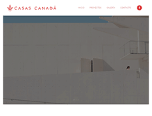 Tablet Screenshot of casascanada.cl